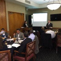 Kristy and Brian give CLE presentation on PJR at Houston Bar Association meeting